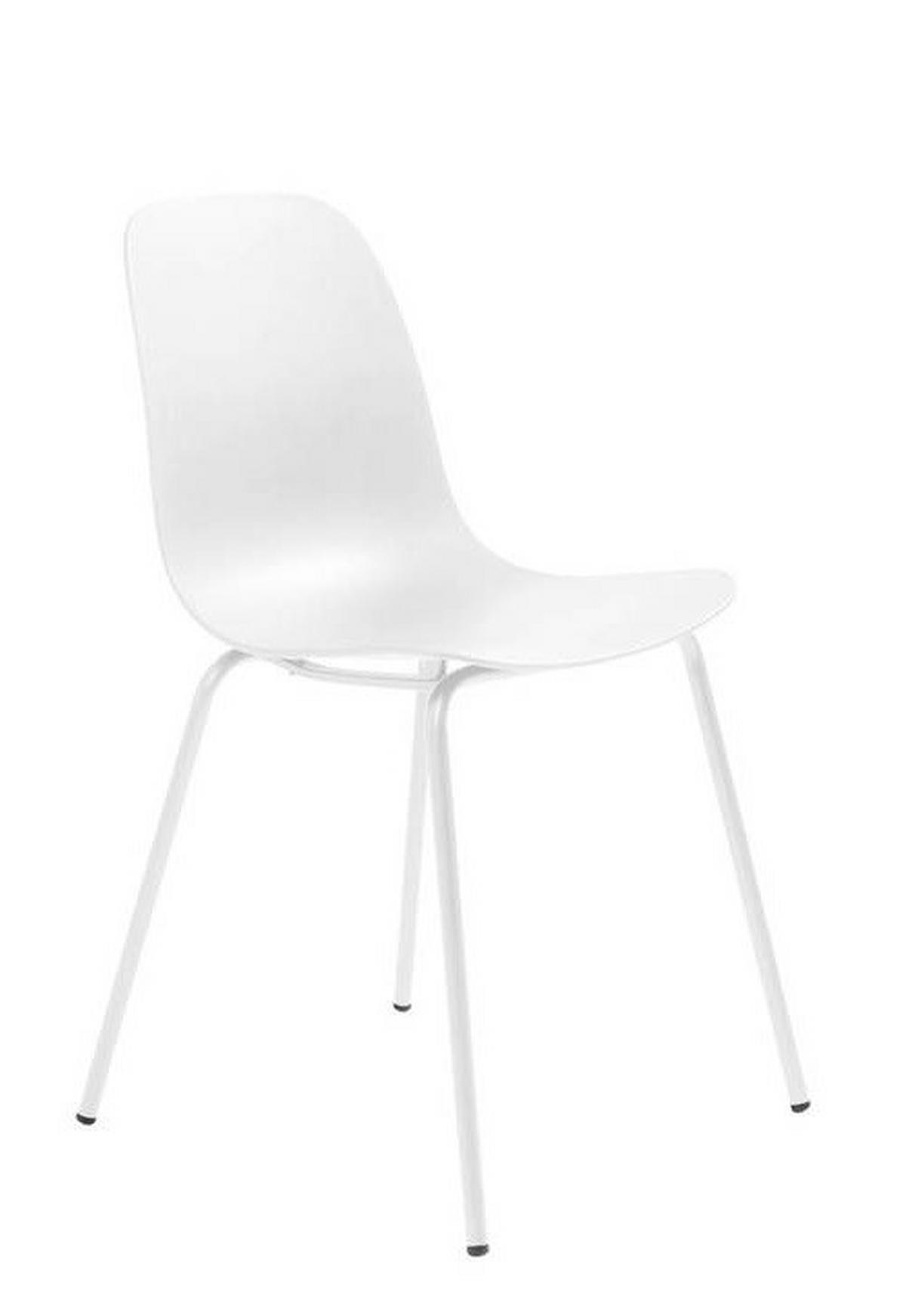 STUHL  in Kunststoff matt  - Weiß, Design, Kunststoff/Metall (50/84/50cm) - Boxxx
