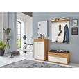 GARDEROBE 5-teilig  in 160/195/40 cm  - Eichefarben/Anthrazit, Design, Holz/Holzwerkstoff (160/195/40cm) - Novel