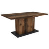 ESSTISCH in Holzwerkstoff 160/90/75 cm   - Alteiche/Anthrazit, MODERN, Holzwerkstoff (160/90/75cm) - MID.YOU