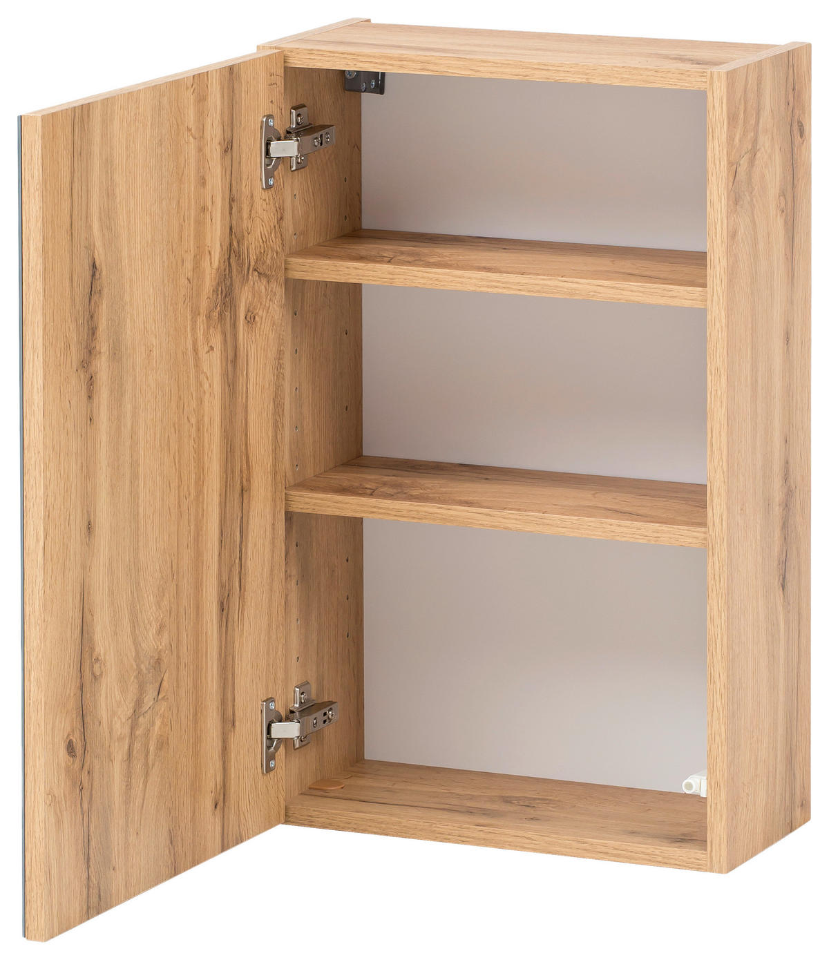 BADEZIMMER  in 160 cm  - Eichefarben/Grau, Konventionell, Glas/Holzwerkstoff (160cm) - Held