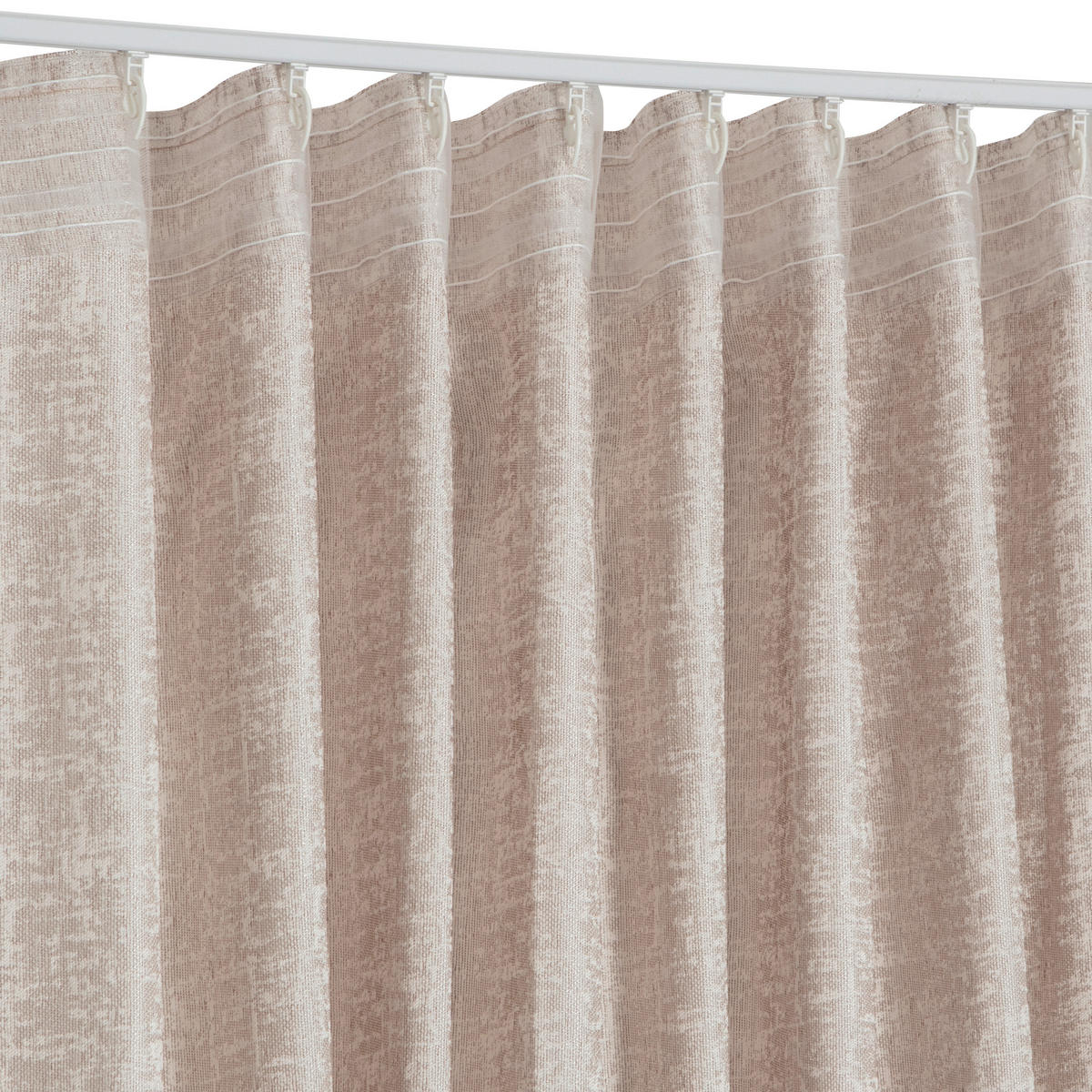 FERTIGVORHANG  blickdicht   200/280 cm  - Ecru, Basics, Textil (200/280cm)