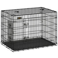 HAUSTIER-TRANSPORTTASCHE - Schwarz, Trend, Kunststoff/Metall (107/77,5/70cm) - Boxxx