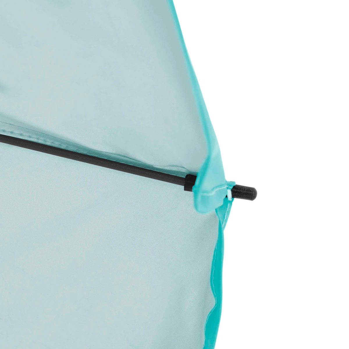 SONNENSCHIRM 160 cm Hellblau  - Anthrazit/Hellblau, Design, Textil/Metall (160/160cm) - Doppler