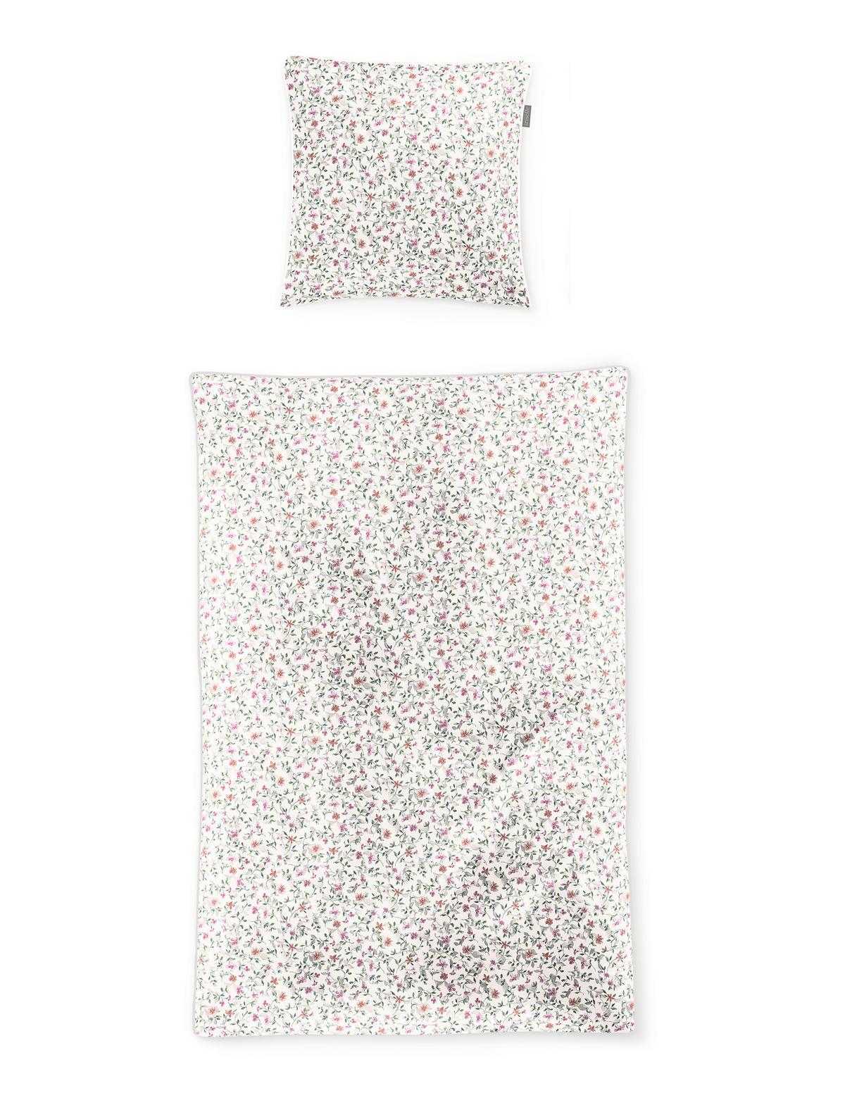 BETTWÄSCHE Makosatin 135/200 cm  - Weiß, KONVENTIONELL, Textil (135/200cm) - Irisette