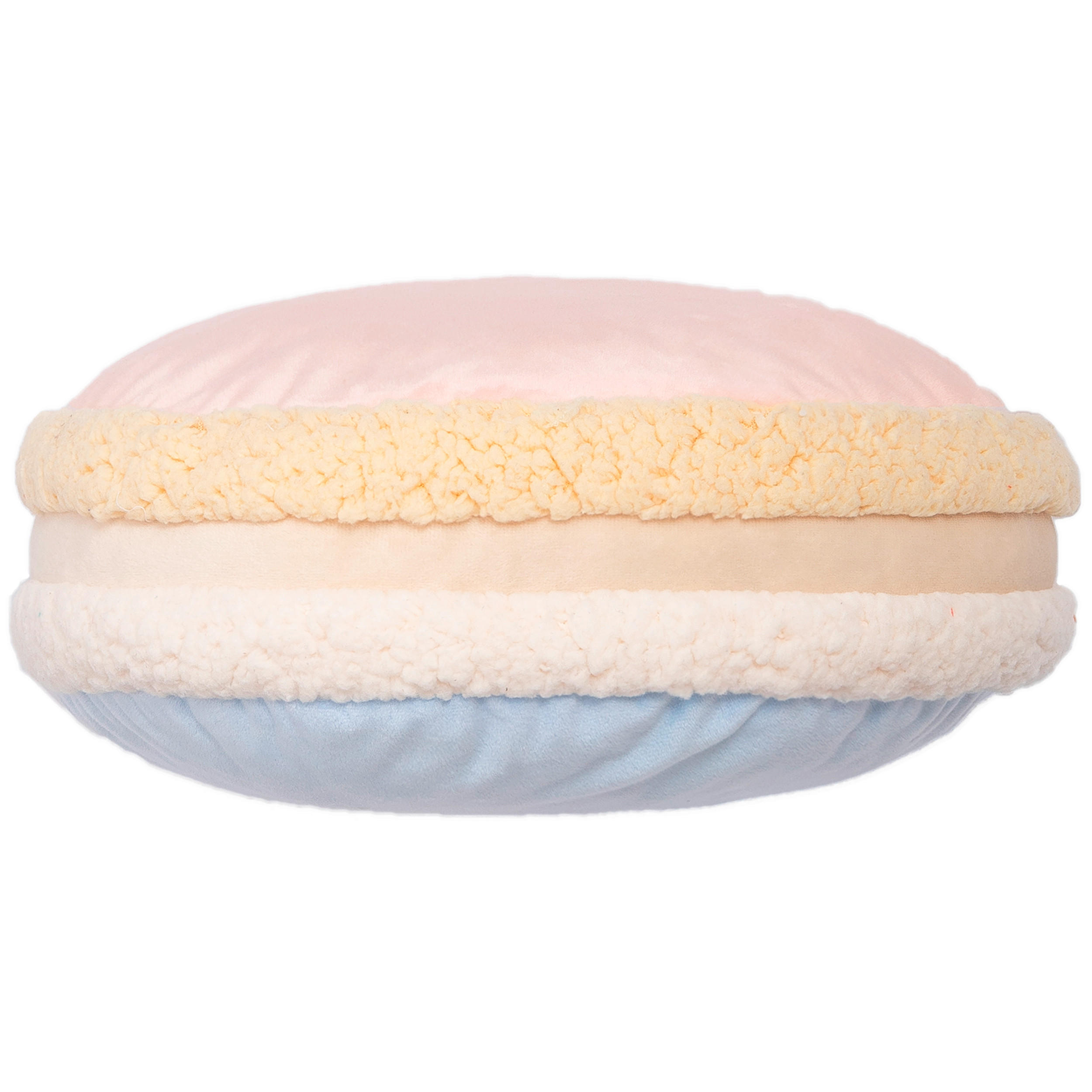 PERNĂ DECORATIVĂ  - roz aprins/albastru, Trend, textil (34/9cm) - Ambia Home