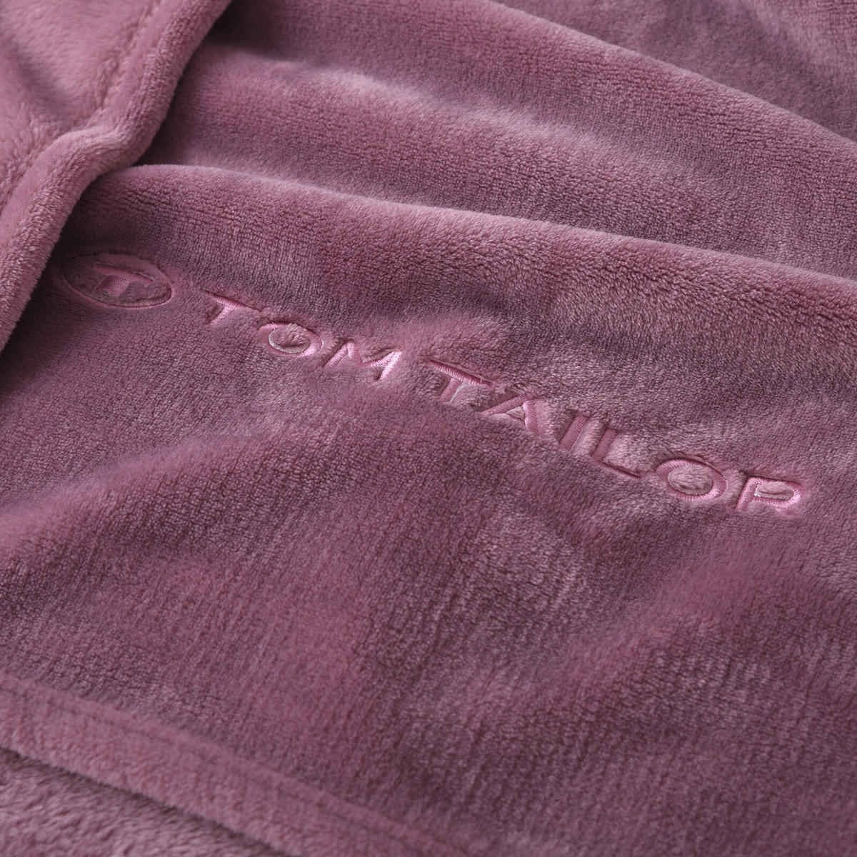 DECKE 150/200 cm  - Mauve, Basics, Textil (150/200cm) - Tom Tailor