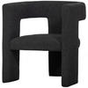 SESSEL in Bouclé Dunkelgrau  - Dunkelgrau, Design, Textil (63/71/62cm) - Livetastic