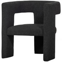 SESSEL in Bouclé Dunkelgrau  - Dunkelgrau, Design, Textil (63/71/62cm) - Livetastic