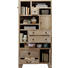 REGAL in 85/178/40 cm Naturfarben, Weiß - Weiß/Bronzefarben, Trend, Holz/Holzwerkstoff (85/178/40cm) - Ambia Home REGAL in 85/178/40 cm Naturfarben, Weiß - Weiß/Bronzefarben, Trend, Holz/Holzwerkstoff (85/178/40cm) - Ambia Home