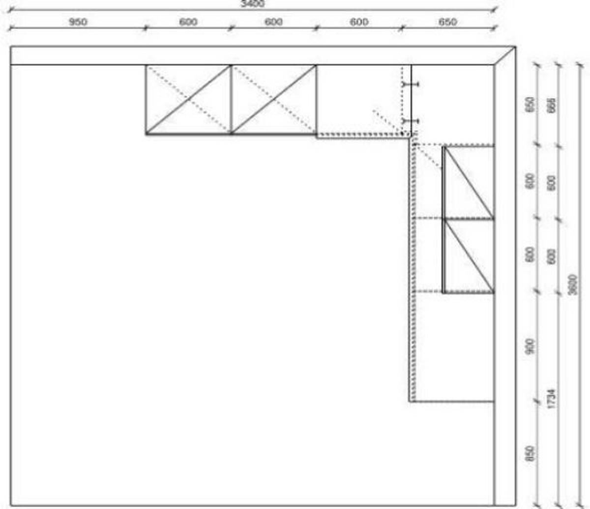 ECKKÜCHE 245/275 cm  in Eichefarben, Weiß Hochglanz  - Weiß Hochglanz/Eichefarben, Design, Holzwerkstoff/Metall (245/275cm) - Express