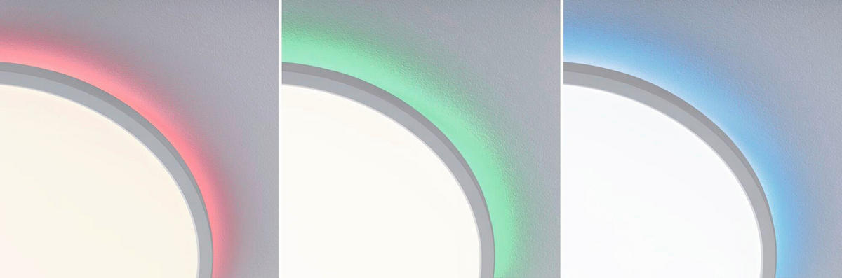 LED-DECKENLEUCHTE Atria Shine 29,0/2,5 cm   - Weiß, Basics, Kunststoff (29,0/2,5cm) - Paulmann