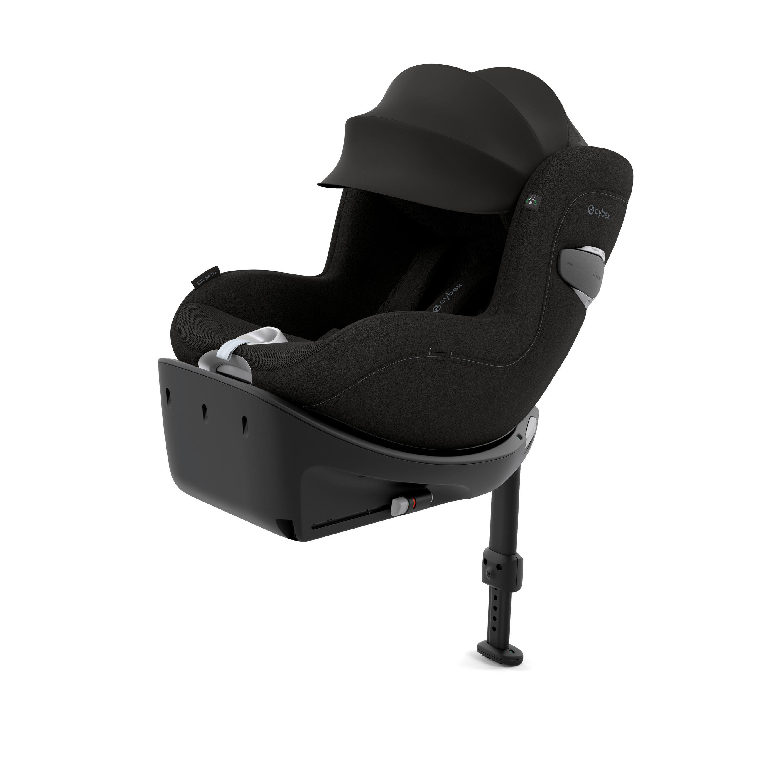 KINDERAUTOSITZ Sirona Ti Plus  - Schwarz, Basics, Kunststoff/Textil (71/44/75cm) - cybex PLATINUM