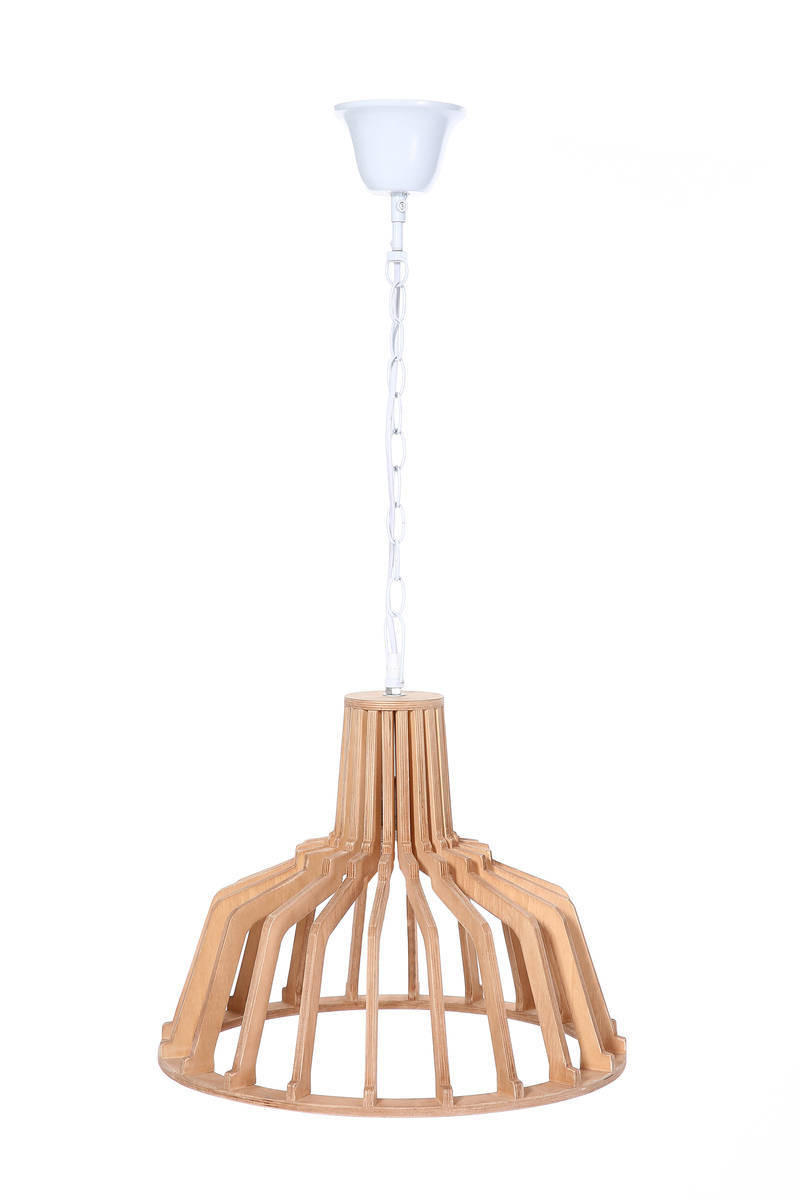 ZÁVĚSNÉ SVÍTIDLO, 41/39/41 cm  - přírodní barvy, Trend, kompozitní dřevo (41/39/41cm) - P & B