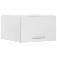 AUFSATZSCHRANK 60/38/68 cm   - Chromfarben/Weiß, Design, Holzwerkstoff/Metall (60/38/68cm)