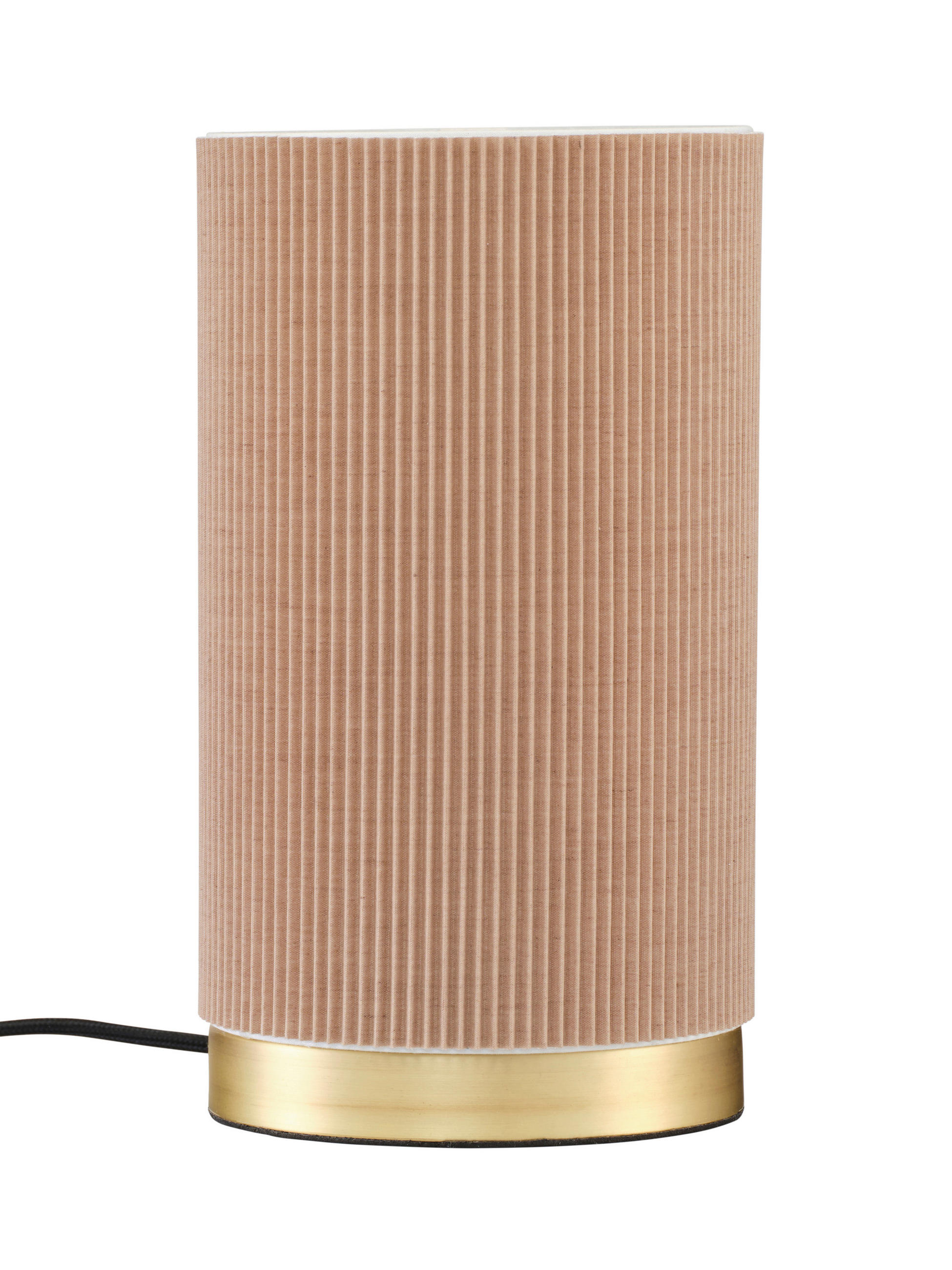 BORDSLAMPA Dora 14/25 cm   - beige, Modern, metall/textil (14/25cm)