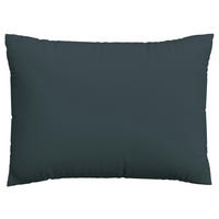 KOPFPOLSTERBEZUG WOVEN SATIN 60/80 cm  - Dunkelgrau, Basics, Textil (60/80cm) - Schlafgut