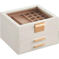 SCHMUCKKÄSTCHEN - Weiß, LIFESTYLE, Holzwerkstoff (23,1/13,5/20,3cm)