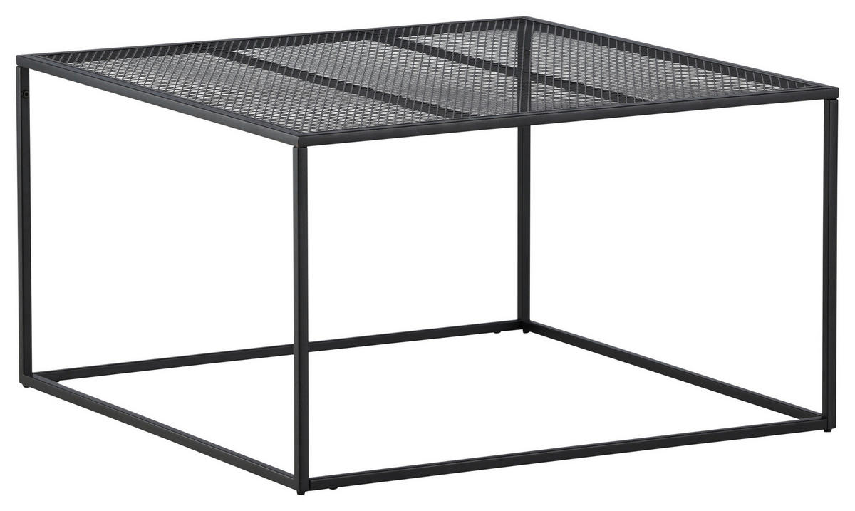 SOFFBORD i metall 80/80/45 cm  - svart, Design, metall (80/80/45cm) - Livetastic