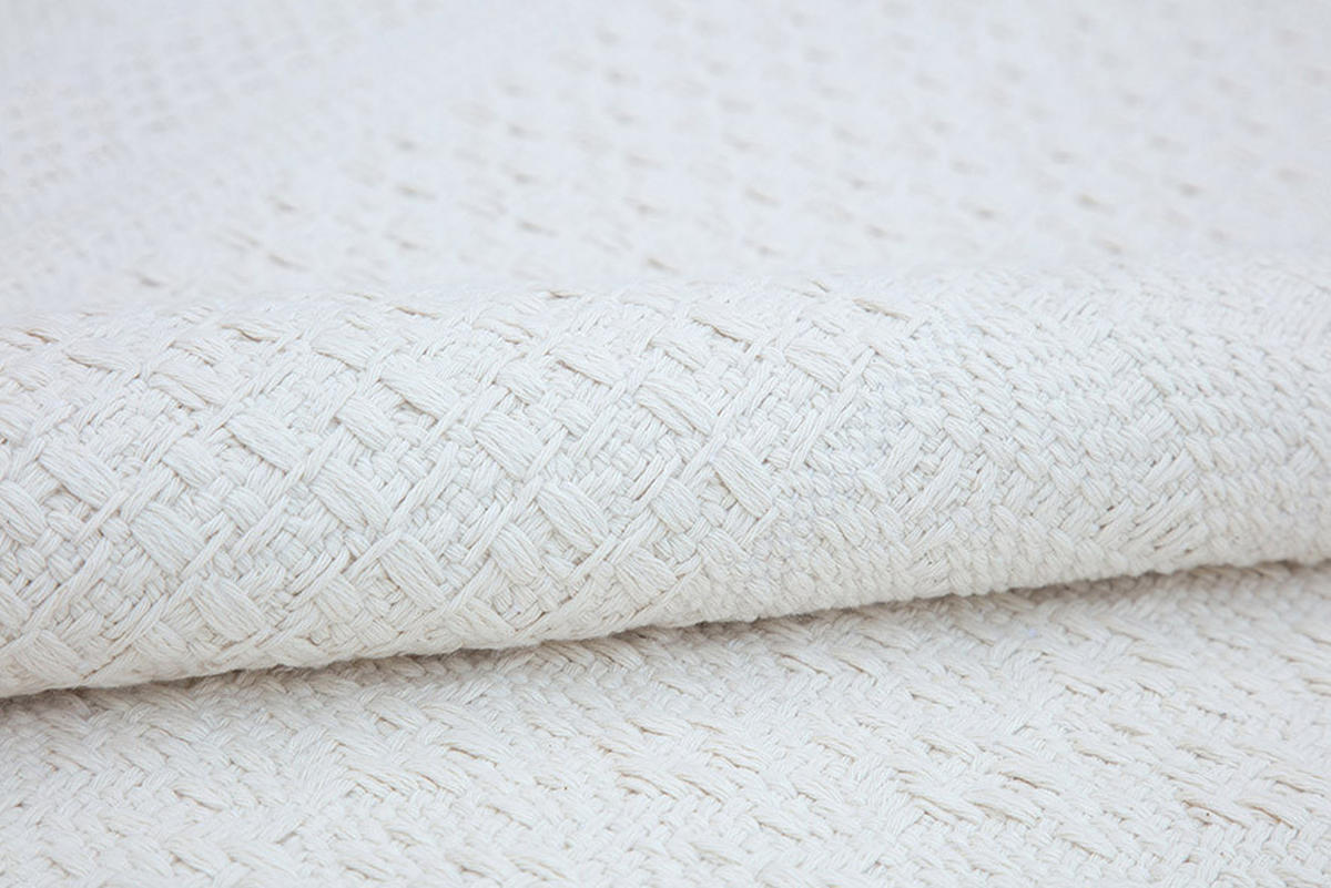 TEPIH NISKOG TKANJA 80/150 cm   bijela  MODULO  - bijela, Lifestyle, tekstil (80/150cm) - Novel