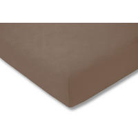 SPANNBETTTUCH  - Braun, Basics, Textil (150/200cm) - Estella