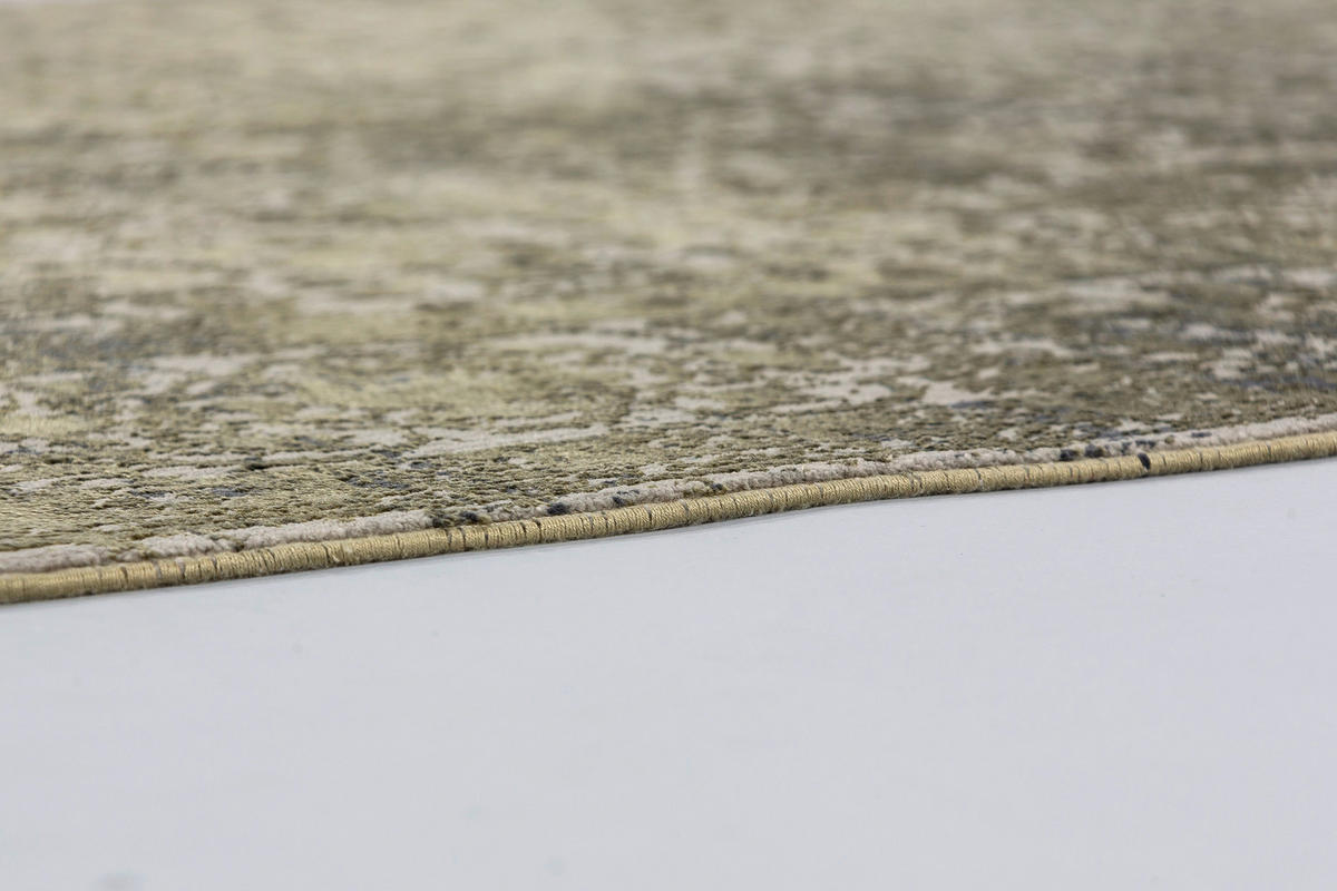WEBTEPPICH 140/200 cm VELVET 6665/54 D.194 035 Olivgrün  - Olivgrün, Basics, Textil (140/200cm) - Schöner Wohnen