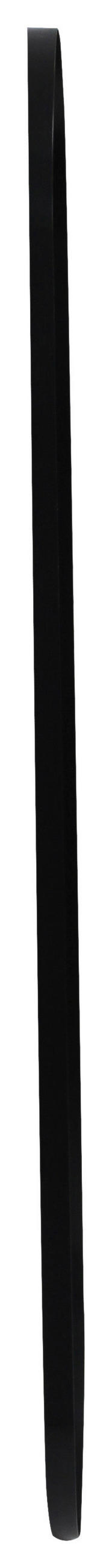 WANDSPIEGEL 40/150/3 cm    in oval  - Schwarz, MODERN, Glas/Metall (40/150/3cm)