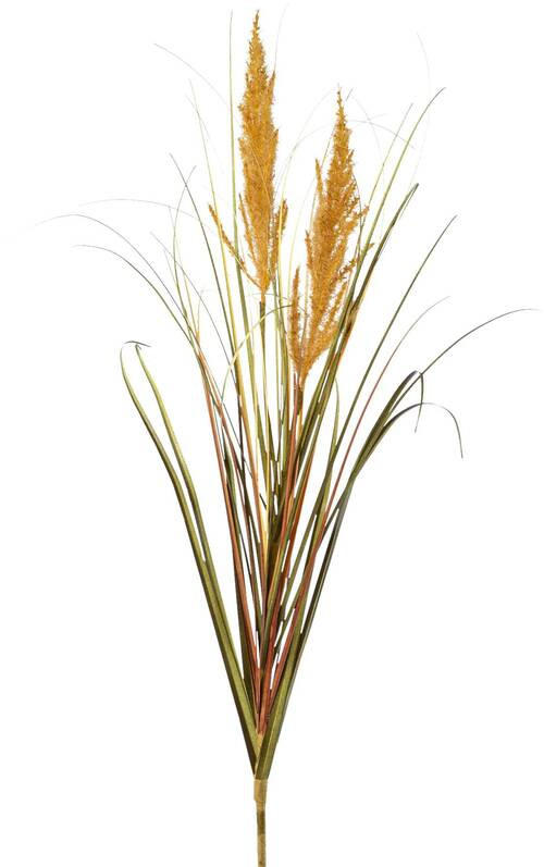 Kunstpflanze Pampasgras Braun L: 105 cm, Gerhild