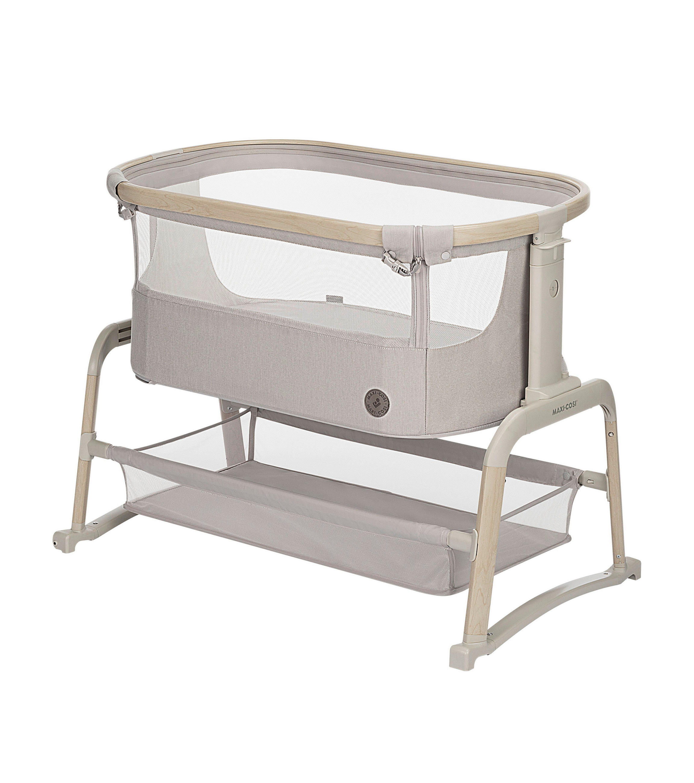 BEISTELLBETT Iora Air   - Beige, Basics, Karton/Kunststoff (97/74,7/52,3cm) - Maxi-Cosi
