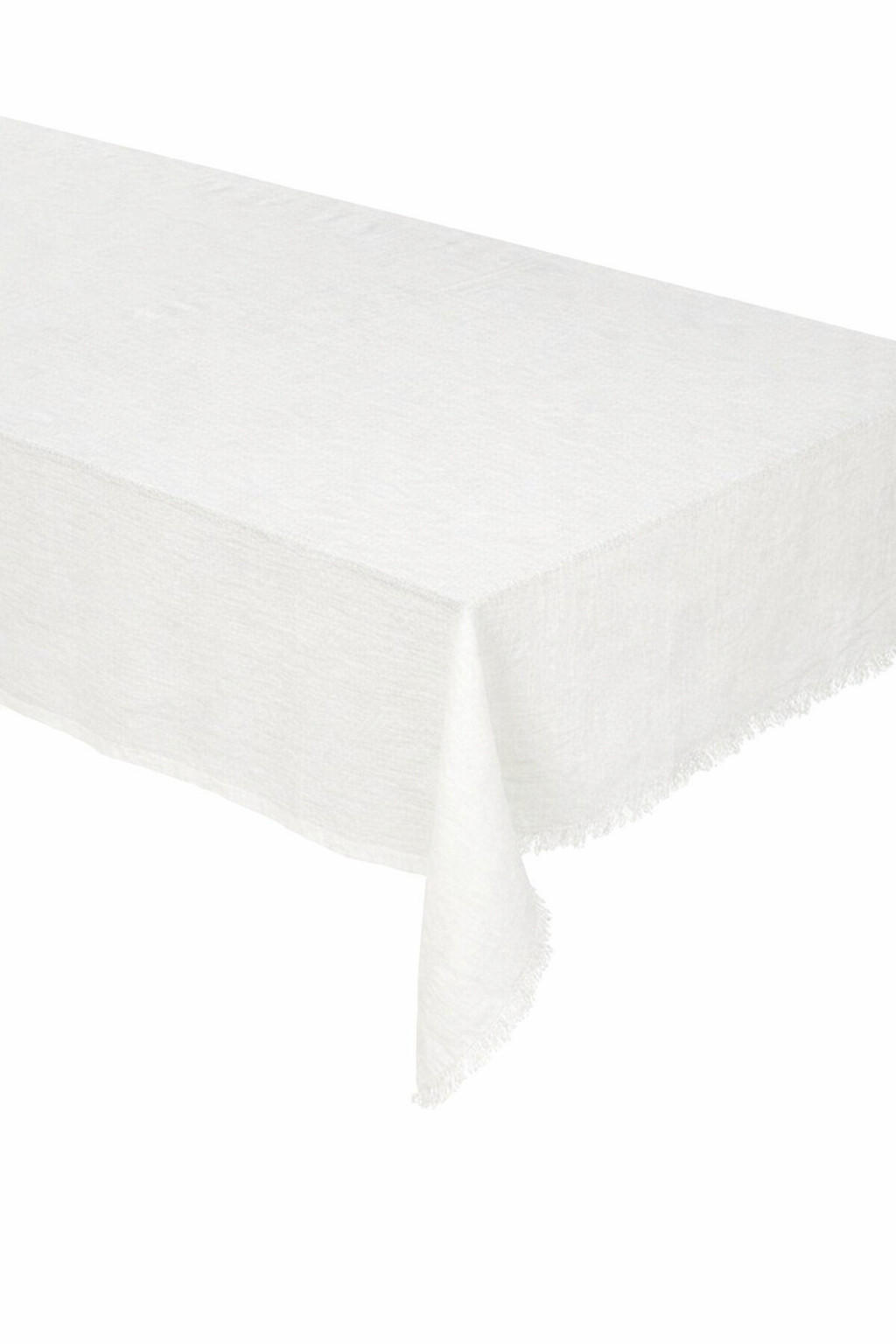 TISCHDECKE Textil Weiß 150/350 cm  - Weiß, Trend, Textil (150/350cm) - Markslöjd