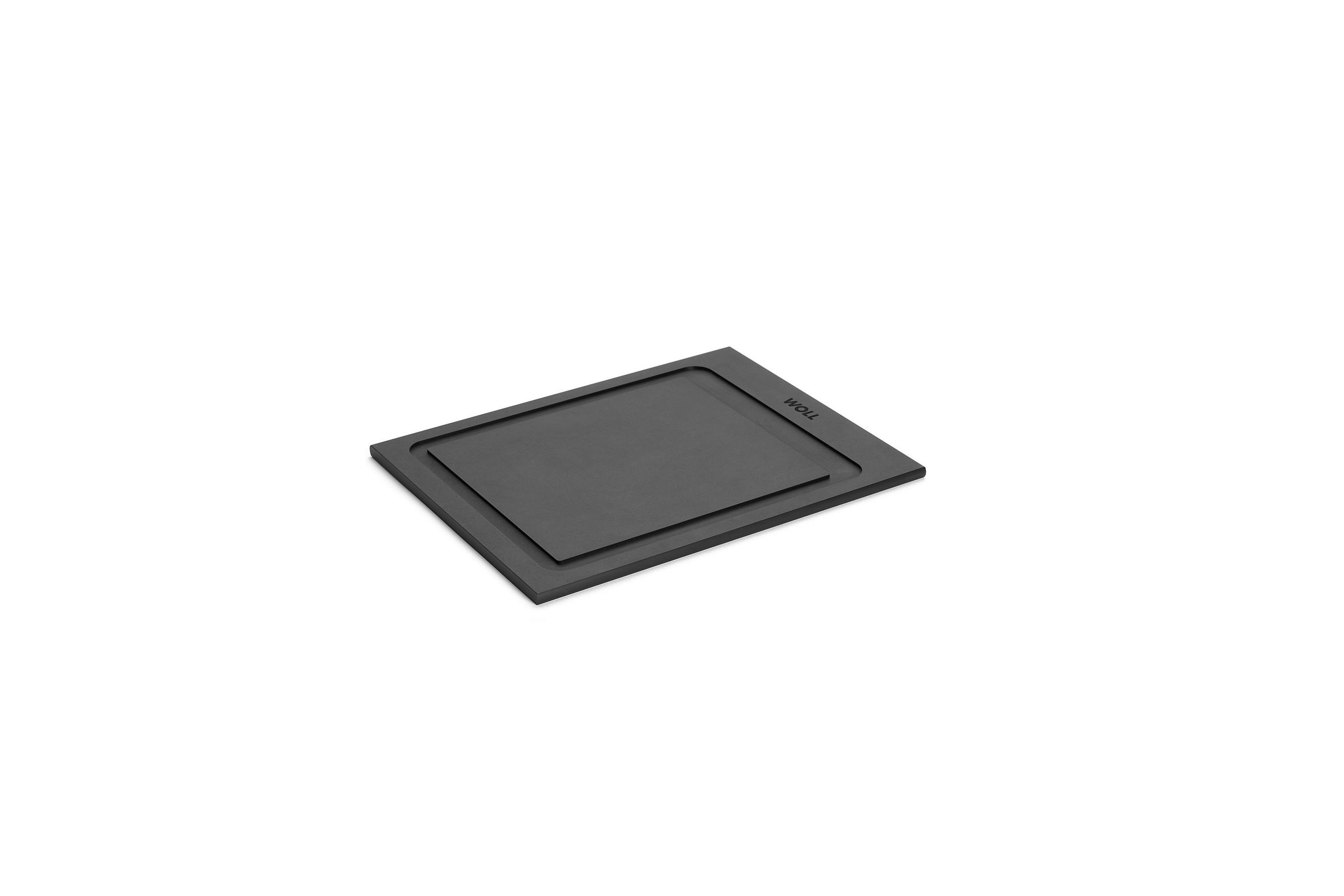 SCHNEIDEBRETT Cut & Serve  - Dunkelgrau/Anthrazit, Basics (25/19/0,7cm) - WOLL