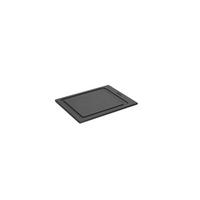 SCHNEIDEBRETT Cut & Serve  - Dunkelgrau/Anthrazit, Basics (25/19/0,7cm) - WOLL