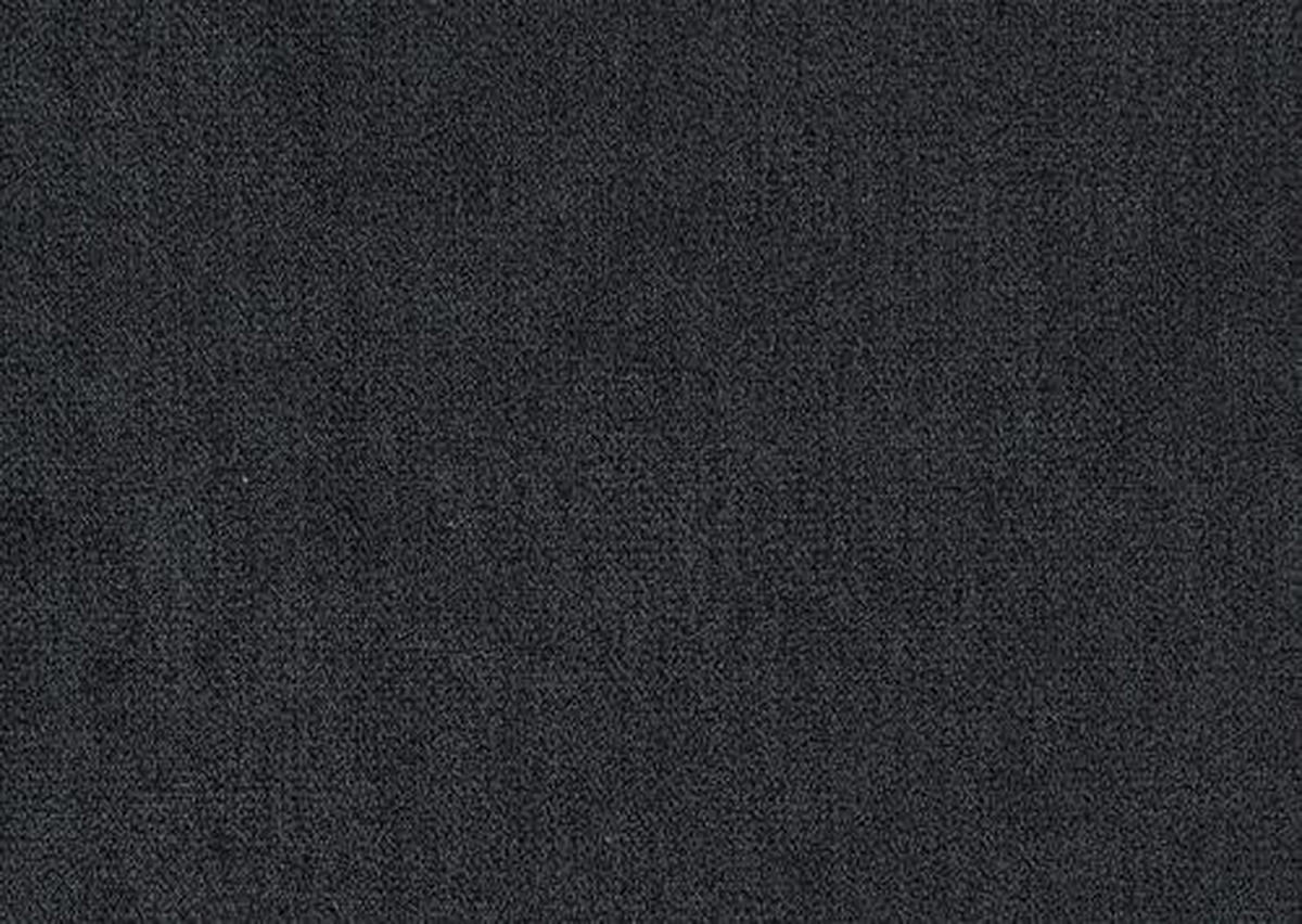 ECKSOFA in Struktur Schwarz  - Silberfarben/Schwarz, Design, Textil/Metall (223/146cm) - Ti'me
