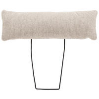 NACKSTÖD i flatväv  - cremefärgad, Design, textil (61/20/11cm) - MID.YOU