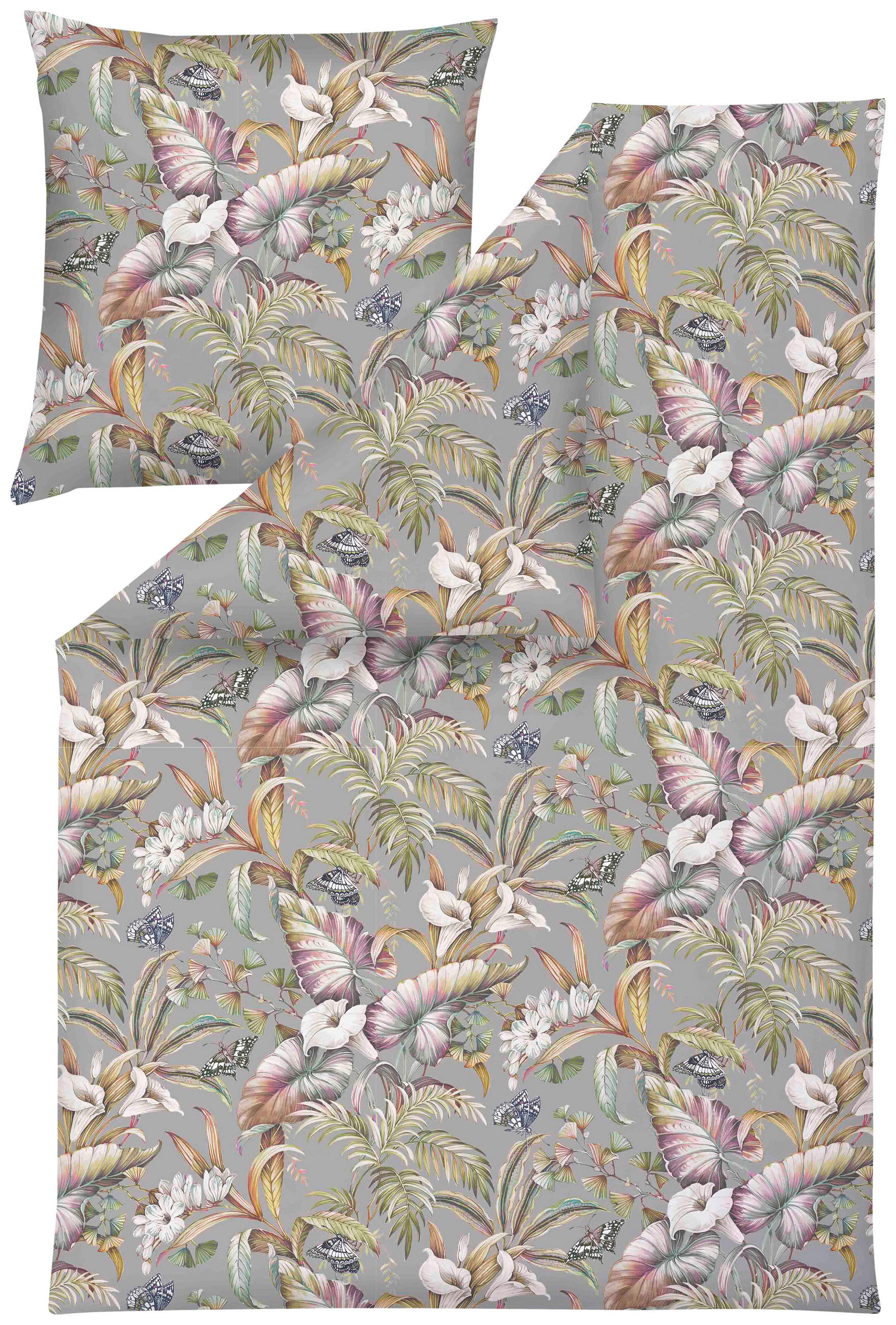 BETTWÄSCHE 135/200 cm Atelier Satin  - Multicolor, Design, Textil (135/200cm) - Estella