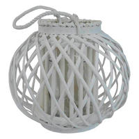 LUCERNA dřevo - bílá, Basics, dřevo (27/27/24cm)