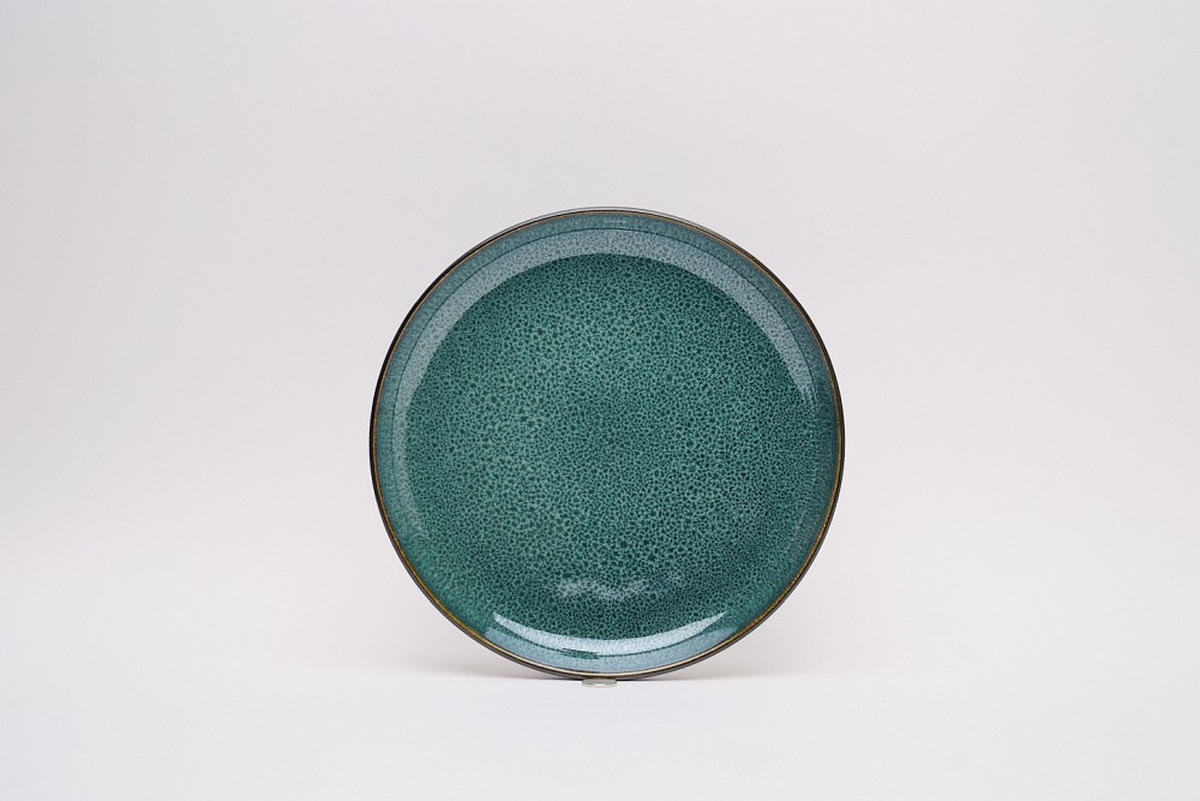 KOMPLETT SERVIS Faro Grün 16 delar  - grön, Design, keramik - Novel