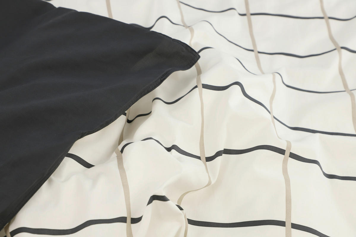 WENDEBETTWÄSCHE SW-Perform beige Perkal 135/200 cm  - Beige/Creme, Design, Textil (135/200cm) - Schöner Wohnen