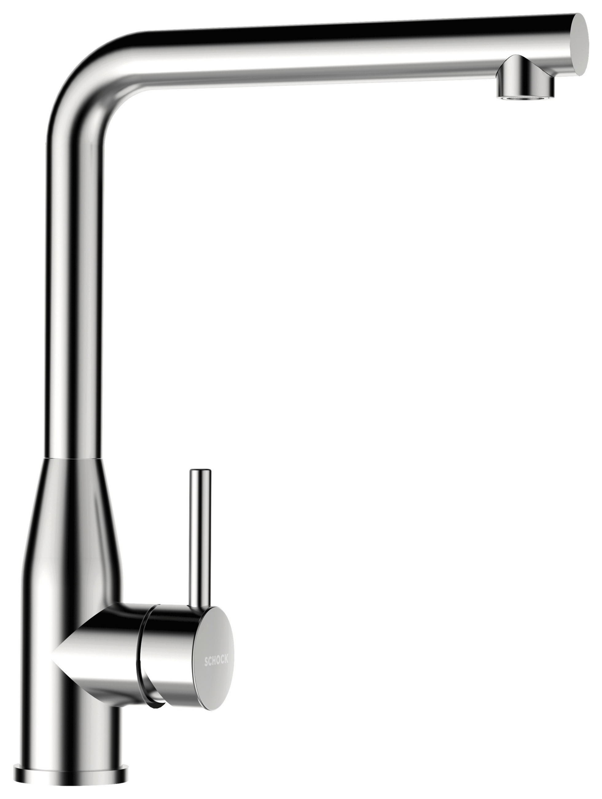 KÜCHENARMATUR 518000EDM  - Edelstahlfarben, Basics, Metall (9,5/32,5/25,3cm) - Schock