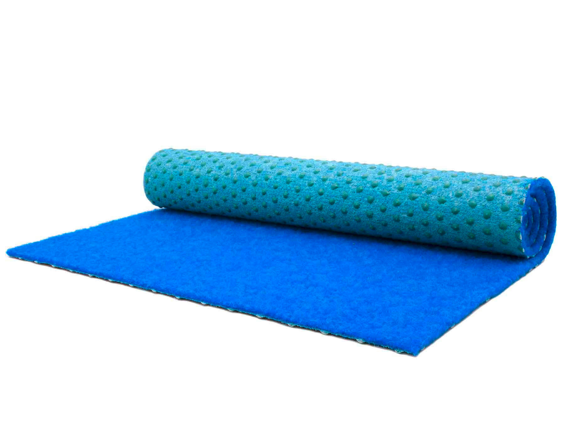 RASENTEPPICH - Blau, Basics, Textil (133/100cm)