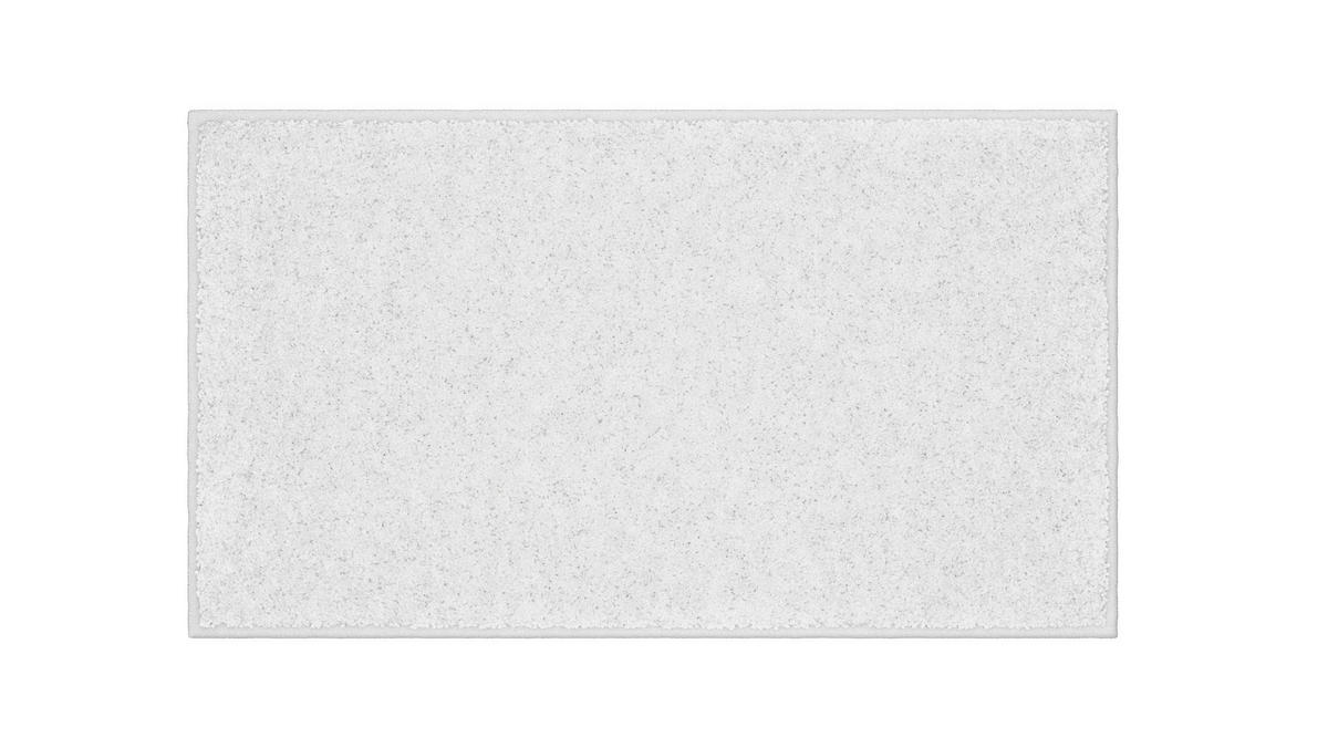 BADEMATTE Weiß 65/115 cm  - Weiß, Basics, Kunststoff/Textil (65/115cm) - Grund