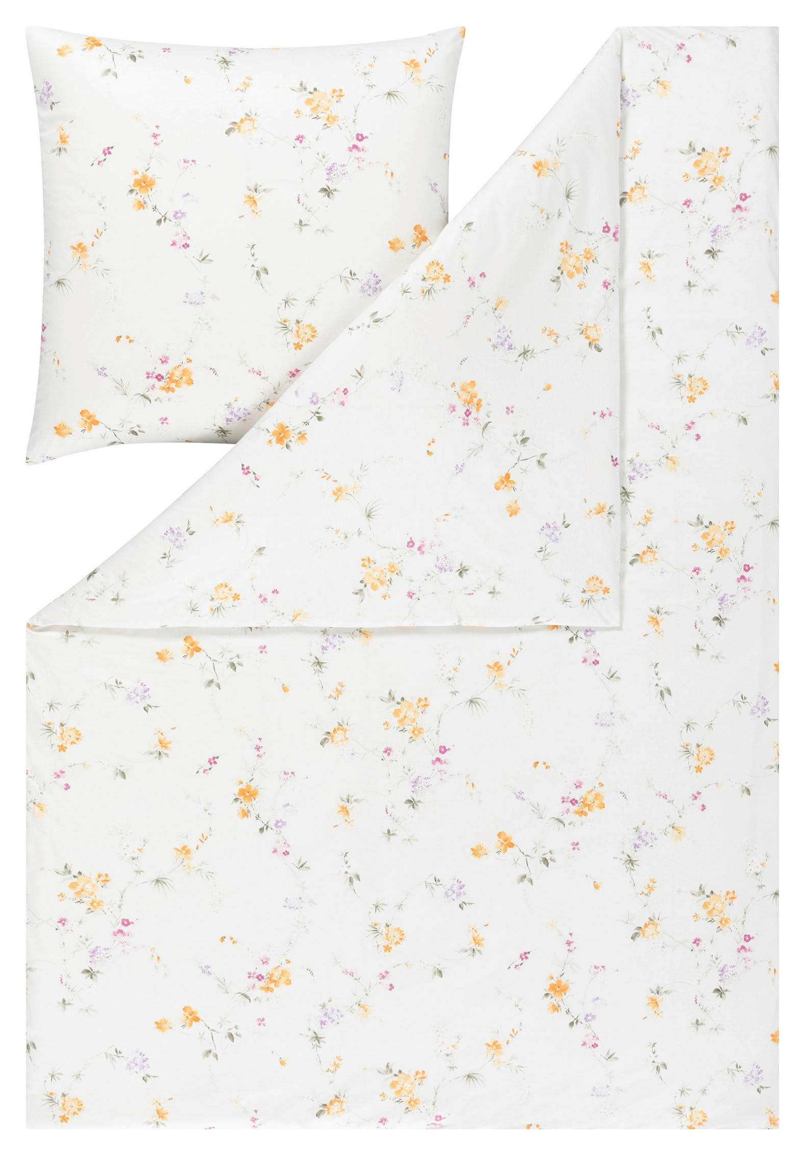 POSTEĽNÁ BIELIZEŇ, interlock džersej, oranžová, 140/200 cm - oranžová, Basics, textil (140/200cm) - Estella