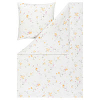 POSTEĽNÁ BIELIZEŇ, interlock džersej, oranžová, 140/200 cm - oranžová, Basics, textil (140/200cm) - Estella