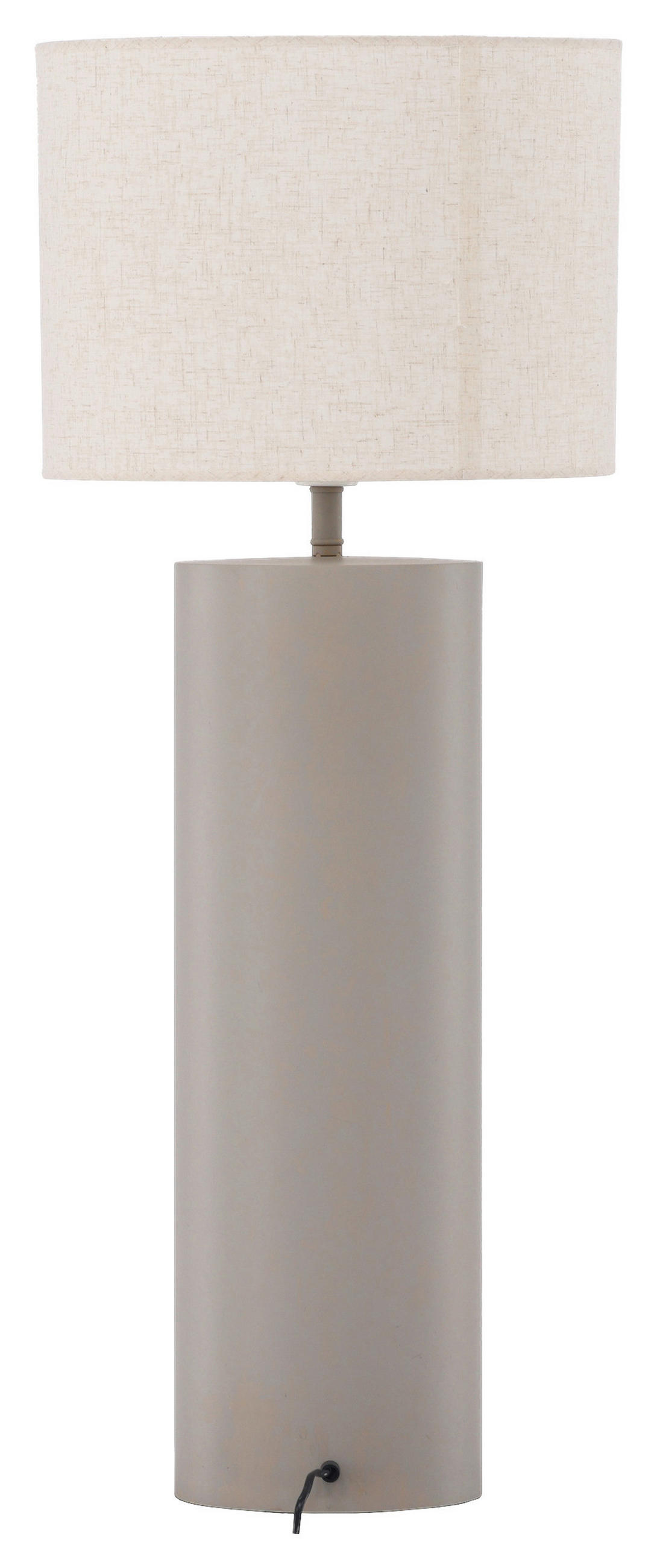 GOLVLAMPA  40/100/40 cm   - grå, Basics, textil (40/100/40cm) - P & B