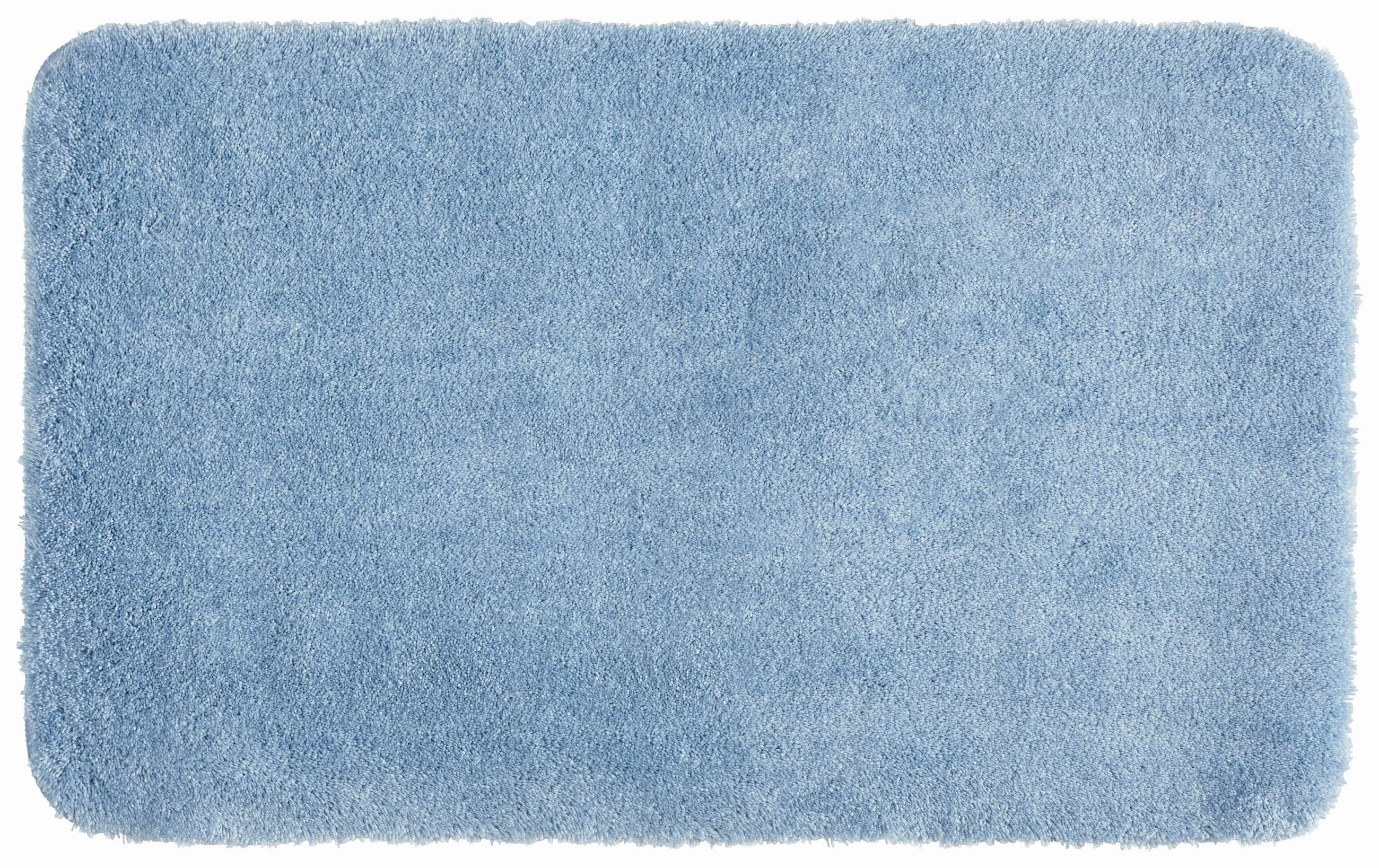 FÜRDŐSZOBASZŐNYEG  60/100 cm  világoskék   - világoskék, Basics, műanyag/textil (60/100cm) - Kleine Wolke