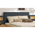 BETT 180/200 cm  in Zirbelkieferfarben, Dunkelgrau  - Dunkelgrau/Zirbelkieferfarben, Natur, Holz/Textil (180/200cm) - Valnatura