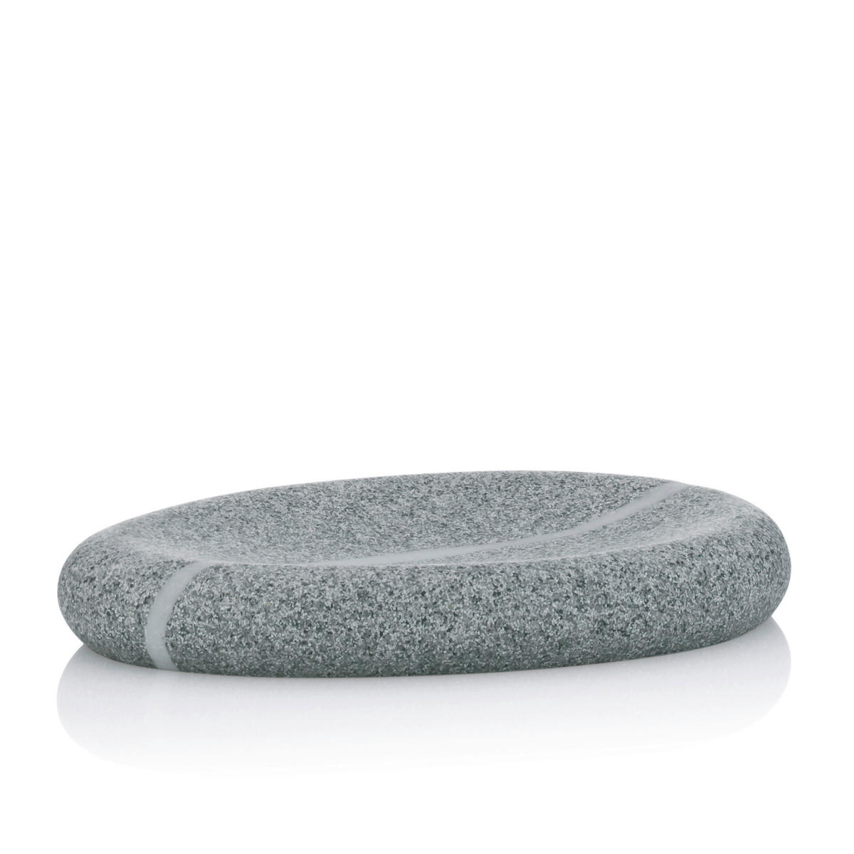 SEIFENSCHALE Kunststoff  - Grau, Basics, Kunststoff (8,5/2/14cm) - Kela