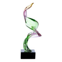 SKULPTUR - Multicolor/Schwarz, Basics, Kunststoff (16/40,5/9,5cm)