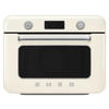 MINIBACKOFEN 50´s Style  - Creme, Basics, Metall (50/40/51cm) - SMEG