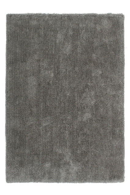 PREPROGA Z VISOKIM FLOROM Velvet  120/170 cm  taftano  platinaste barve  - platinaste barve, Design, tekstil (120/170cm)