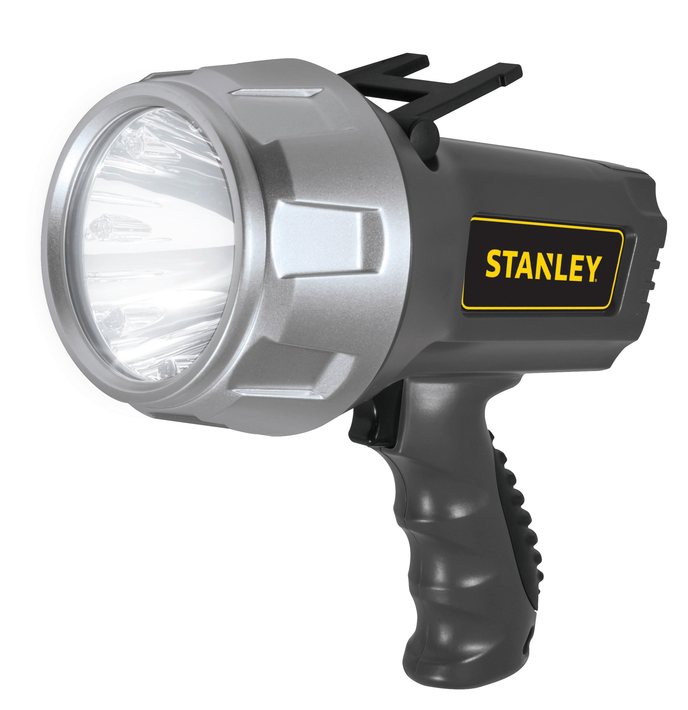 LED-Scheinwerfer mit Akku - Schwarz, KONVENTIONELL, Kunststoff (26/14/31cm)